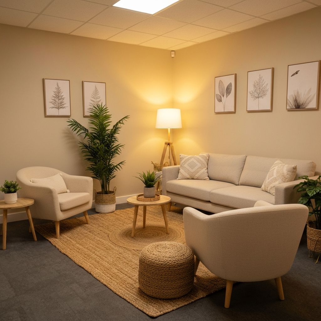 Consultório acolhedor